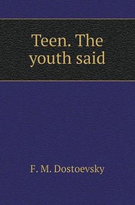 Book cover for Teenager. Notes youths