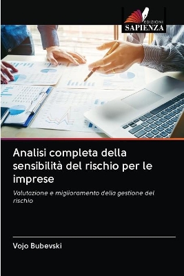 Book cover for Analisi completa della sensibilità del rischio per le imprese