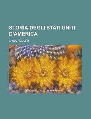 Book cover for Storia Degli Stati Uniti D'America