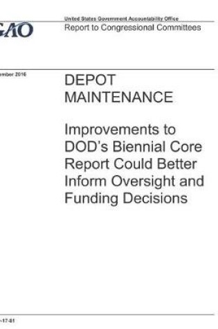 Cover of Depot Maintenance