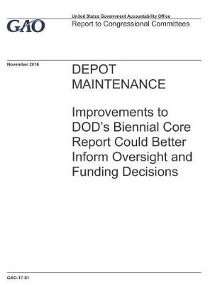 Book cover for Depot Maintenance