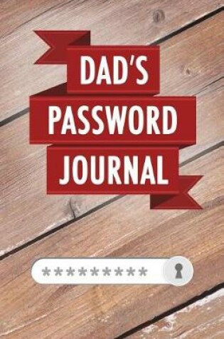 Cover of Dad's Password Journal