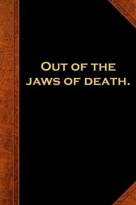 Book cover for 2020 Daily Planner Shakespeare Quote Jaws Of Death 388 Pages