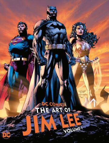 Book cover for DC Comics: The Art of Jim Lee Volume 1