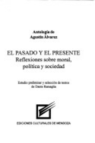 Cover of Antologia de Agustin Alvarez