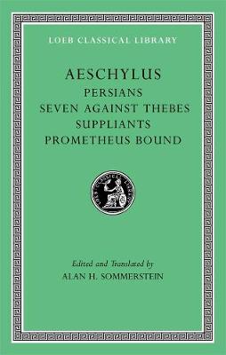 Book cover for Persians. Seven against Thebes. Suppliants. Prometheus Bound