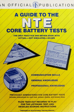 Cover of Practicing to Take the NTE Core Battery Tests
