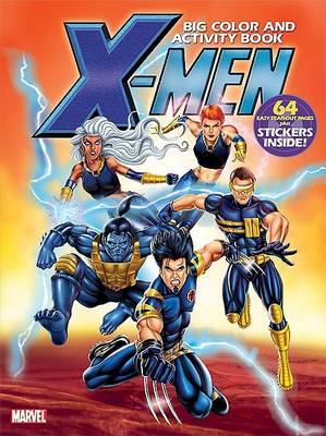 Book cover for X-Men Big Color & Activity Book