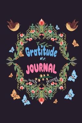 Book cover for Gratitude Journal With Prompts