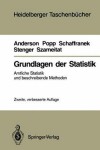 Book cover for Grundlagen der Statistik