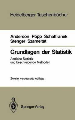 Book cover for Grundlagen der Statistik