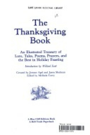 Cover of The Thanksgiving Book