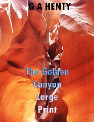 Book cover for The Golden Canyon Large Print