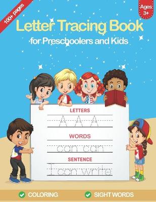 Book cover for Letter Tracing Book for Preschoolers and Kids Ages 3-5