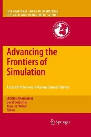 Cover of Advancing the Frontiers of Simulation