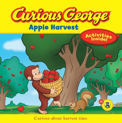 Book cover for Curious George Apple Harvest
