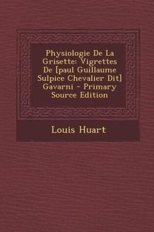 Cover of Physiologie De La Grisette