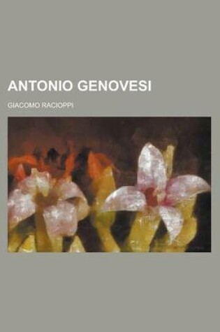 Cover of Antonio Genovesi