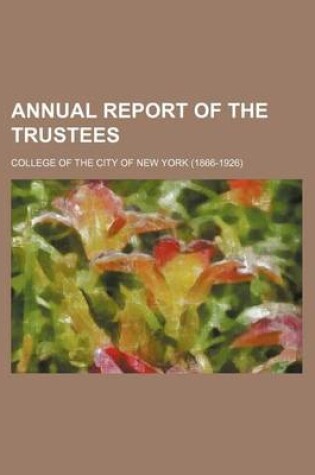 Cover of Annual Report of the Trustees