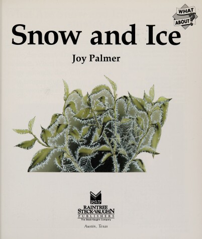 Cover of Snow and Ice