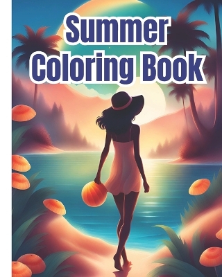 Book cover for Summer Coloring Book