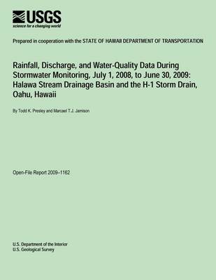 Book cover for Rainfall, Discharge, and Water-Quality Data During Stormwater Monitoring, July 1, 2008 to June 30, 2009