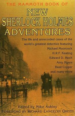 Book cover for The Mammoth Book of New Sherlock Holmes Adventures