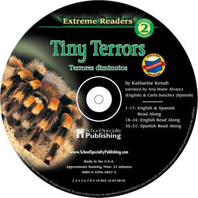 Cover of Tiny Terrors English-Spanish Extreme Reader Audio CD