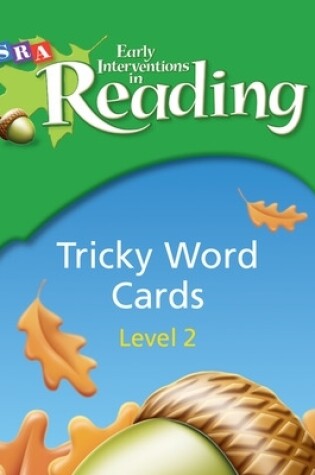 Cover of Early Interventions in Reading Level 1, Tricky Word Cards