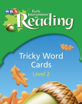Book cover for Early Interventions in Reading Level 1, Tricky Word Cards