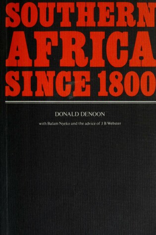 Cover of Southern Africa Since 1800