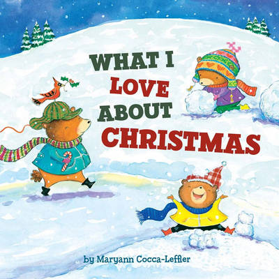 Book cover for What I Love About Christmas