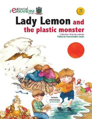 Book cover for Lady Lemon and the Plastic Monster