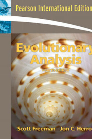 Cover of Evolutionary Analysis