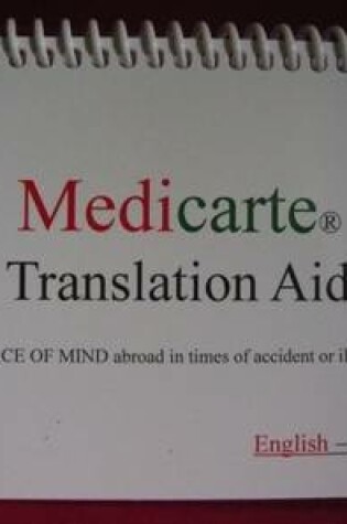 Cover of Medicarte Translation Aid