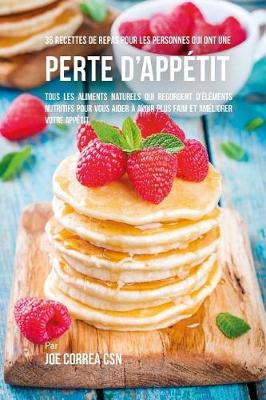 Book cover for 36 Recettes de repas pour les personnes qui ont une perte d'appetit