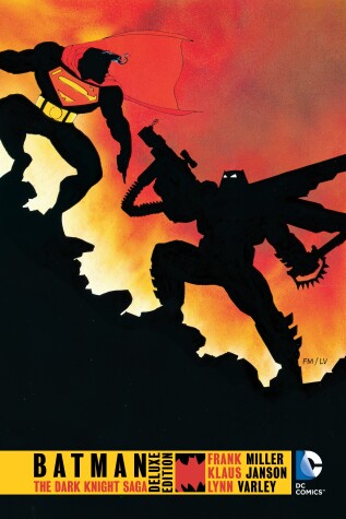 Book cover for Batman: The Dark Knight Saga Deluxe Edition