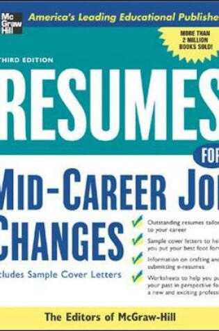 Cover of Resumes for Mid-Career Job Changes