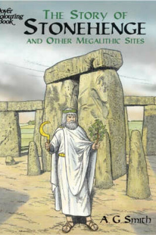 Cover of The Story of Stonehenge Coloring Book and Other Megalithic Sites