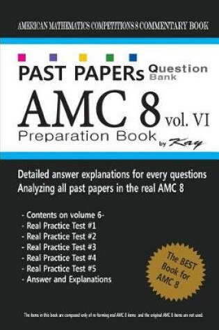Cover of Past Papers Question Bank Amc8 [volume 6]