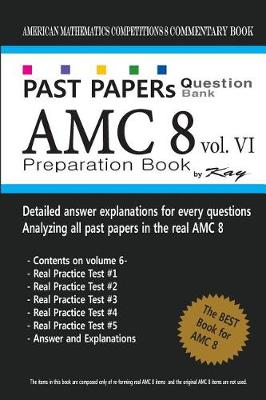 Book cover for Past Papers Question Bank Amc8 [volume 6]