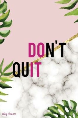 Cover of Don't Quit