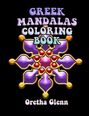 Book cover for Greek Mandalas Coloring Book