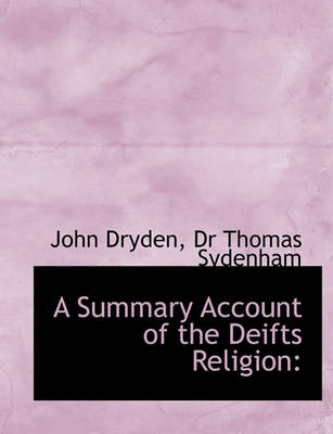 Book cover for A Summary Account of the Deifts Religion