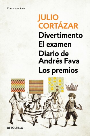 Book cover for Divertimento - El exámen - Diario de Andres Fava - Los premios / Divertimento - Final Exam - Diary of Andres Fava - The Winners