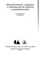 Cover of Descubrimiento, Conquista y Colonizacion de America a Quinientos Anos