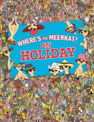 Book cover for Where's The Meerkat? On Holiday