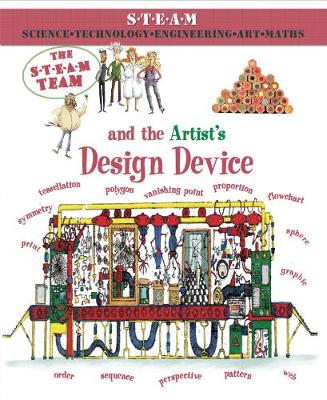 Book cover for The Steam Team and the Artist's Design Device