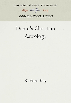 Book cover for Dante's Christian Astrology
