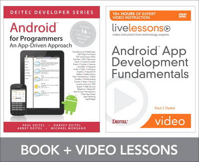 Book cover for Android App Development Fundamentals LiveLessons Bundle